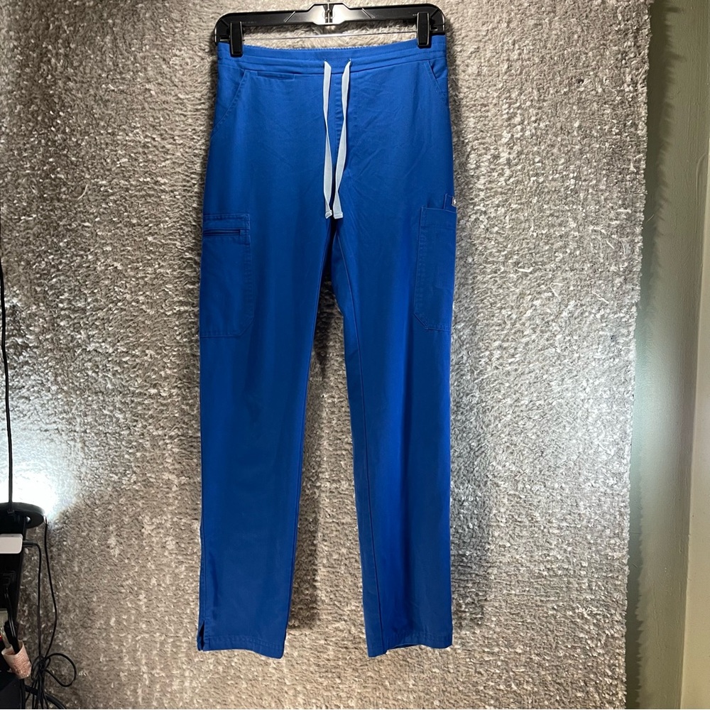 Figs Technical Collection Women's Yola Skinny Scrub Pants TW2000R Blue XS